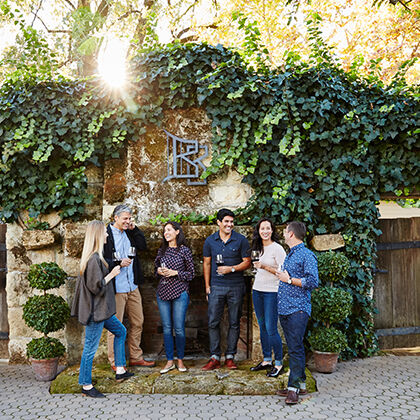 Historical Beringer Wine Cave Photograph